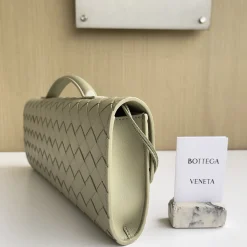 Alternative view of BOTTEGA VENETA Shoulder Bags Green-Gold 31X13X3CM F8010064314