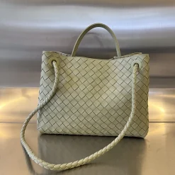 Alternative view of BOTTEGA VENETA Shoulder Bags Green-Gold 32.5X24X12CM A13010065670