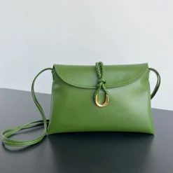 BOTTEGA VENETA Shoulder Bags Green-Gold 35X23X6CM H4010064051