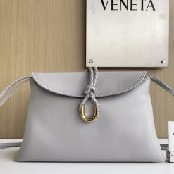 BOTTEGA VENETA Shoulder Bags Grey-Gold 30X20X8CM H4010064065