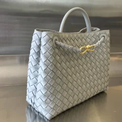Alternative view of BOTTEGA VENETA Shoulder Bags Grey-Gold 32.5X24X12CM A13010065656