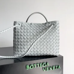 Alternative view of BOTTEGA VENETA Shoulder Bags Grey-Gold 32X24X12CM A13010065803