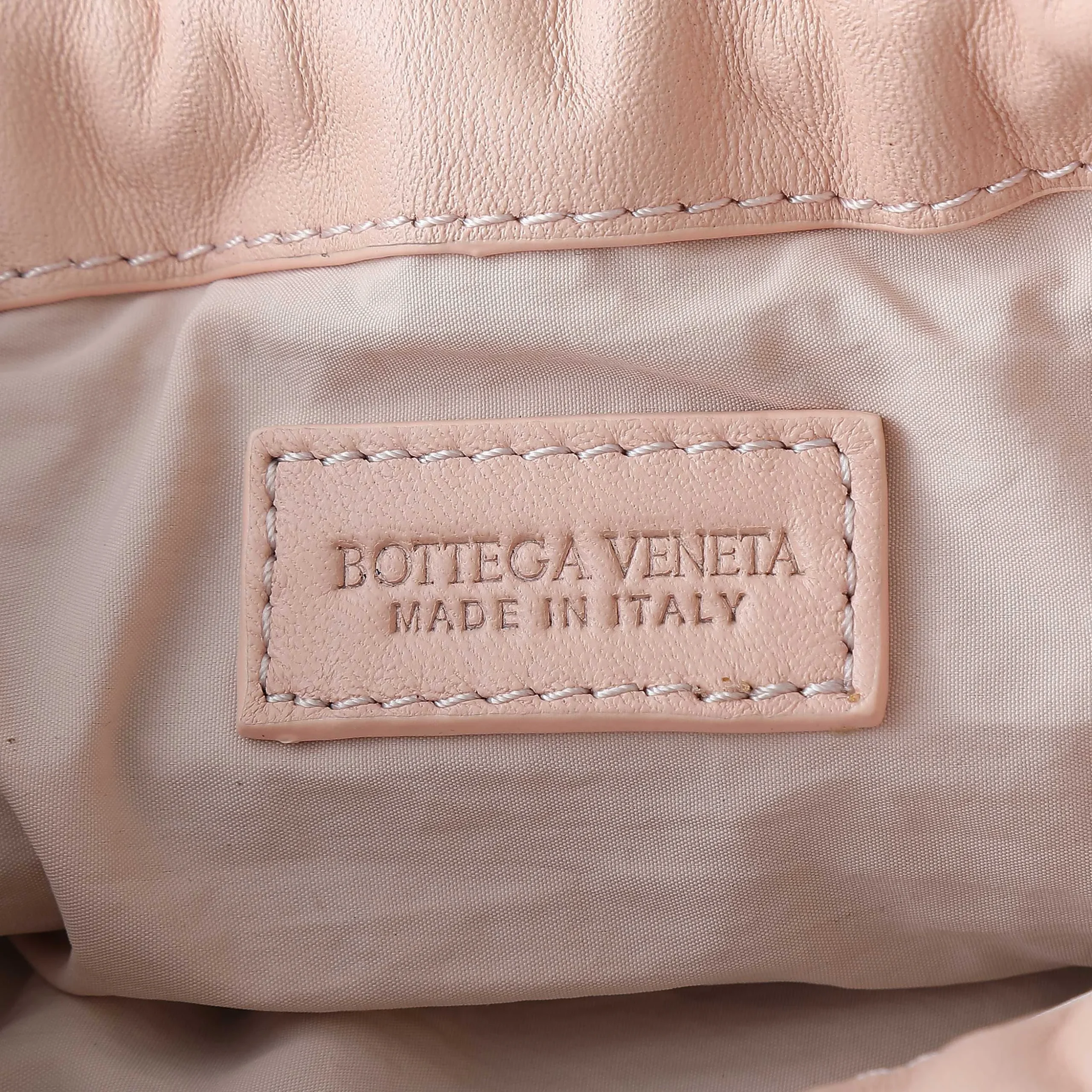 BOTTEGA VENETA Shoulder Bags Intrecciato Leather Pink 21X16.6X1CM F8010065365 - Image 9