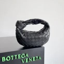 BOTTEGA VENETA Shoulder Bags Lamb Leather Black 23X15X5CM E6010061672