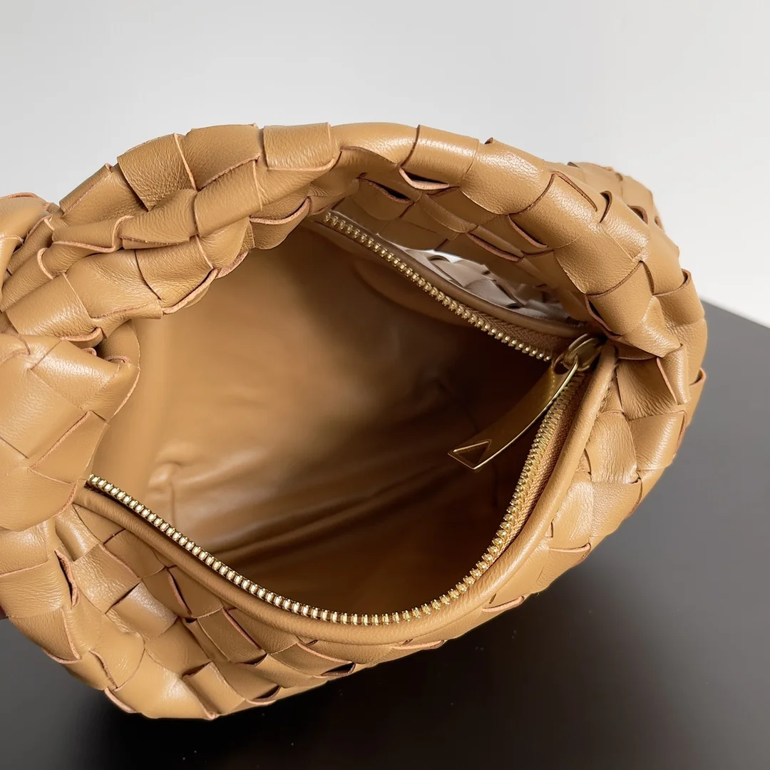 BOTTEGA VENETA Shoulder Bags Lamb Leather Brown 23X15X5CM E6010062119 - Image 9