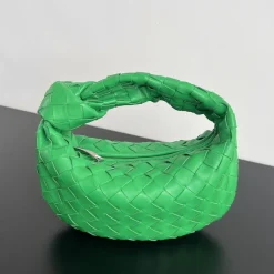 BOTTEGA VENETA Shoulder Bags Lamb Leather Green 23x28x8 E6010062002