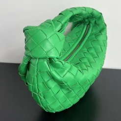 Alternative view of BOTTEGA VENETA Shoulder Bags Lamb Leather Green 23x28x8 E6010062002