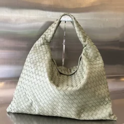 BOTTEGA VENETA Shoulder Bags Lamb Leather Green 54X24X13CM A08010061217