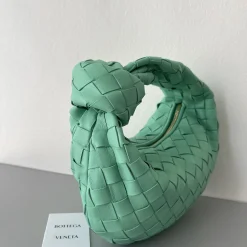 Alternative view of BOTTEGA VENETA Shoulder Bags Lamb Leather Green-Gold 23X15X5CM E6010061605