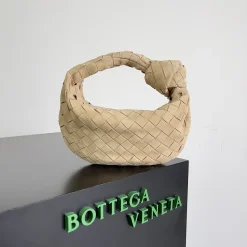 BOTTEGA VENETA Shoulder Bags Lambskin Beige 23X15X5CM E6010061946
