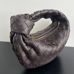 Alternative view of BOTTEGA VENETA Shoulder Bags Lambskin Leather Brown-Gold 23X28X8CM E6010061994
