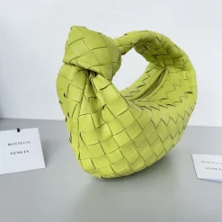 Alternative view of BOTTEGA VENETA Shoulder Bags Lambskin Leather Green 23X15X5CM E6010061340