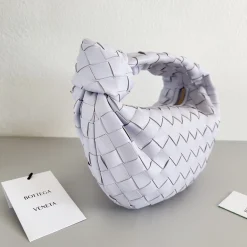 Alternative view of BOTTEGA VENETA Shoulder Bags Lambskin Leather Lavender 23X15X5CM E6010061318