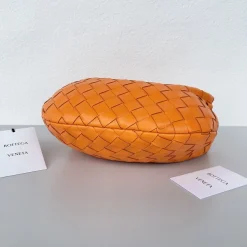Alternative view of BOTTEGA VENETA Shoulder Bags Lambskin Leather Orange 23X15X5CM E6010061344