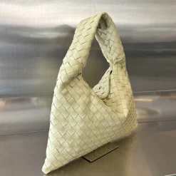 Alternative view of BOTTEGA VENETA Shoulder Bags Lambskin Leather Yellow 41X20.5X7.5CM H8010060216