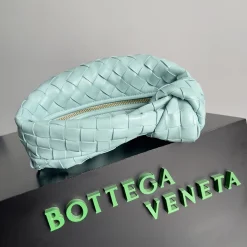 Alternative view of BOTTEGA VENETA Shoulder Bags Lambskin Mint Green-Gold 23X15X5CM E6010061955