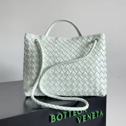 Alternative view of BOTTEGA VENETA Shoulder Bags Lambskin Mintgreen-Gold 32X24X12CM A13010065810
