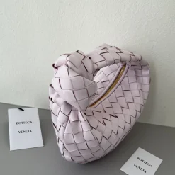 Alternative view of BOTTEGA VENETA Shoulder Bags Lambskin Pink-Gold 23X15X5CM E6010061611