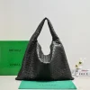 BOTTEGA VENETA Shoulder Bags Leather Black 54X24X13CM A08010060809