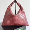 BOTTEGA VENETA Shoulder Bags Leather Red 53X24X13CM A08010061097