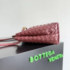 Alternative view of BOTTEGA VENETA Shoulder Bags Maroon-Gold 32X24X12CM A13010065795