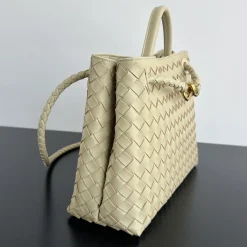 Alternative view of BOTTEGA VENETA Shoulder Bags Nappa Lambskin Beige-Gold 32.5X24X12CM A13010065669