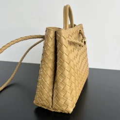 Alternative view of BOTTEGA VENETA Shoulder Bags Nappa Lambskin Brown-Gold 32.5X24X12CM A13010065665