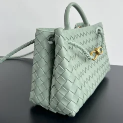 Alternative view of BOTTEGA VENETA Shoulder Bags Nappa Lambskin Mint Green-Gold 29X18X10 I8010063947