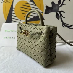 Alternative view of BOTTEGA VENETA Shoulder Bags Nappa Leather Green-Gold 20x15x9CM H3010063898