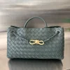 BOTTEGA VENETA Shoulder Bags Nappa Leather Green-Gold 29X18X10CM I8010063950