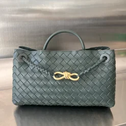 BOTTEGA VENETA Shoulder Bags Nappa Leather Green-Gold 29X18X10CM I8010063950