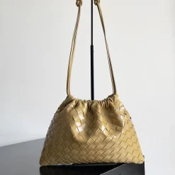 BOTTEGA VENETA Shoulder Bags Nylon Beige 32X23X1CM G8010065341