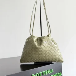 BOTTEGA VENETA Shoulder Bags Nylon Green 32X23X1CM G8010065336