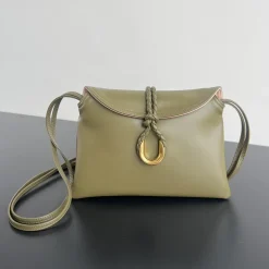 BOTTEGA VENETA Shoulder Bags Olive-Gold 27.5X16X6CM G5010064093