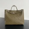 BOTTEGA VENETA Shoulder Bags Olive Green-Silver 45X22X34CM A88010065534