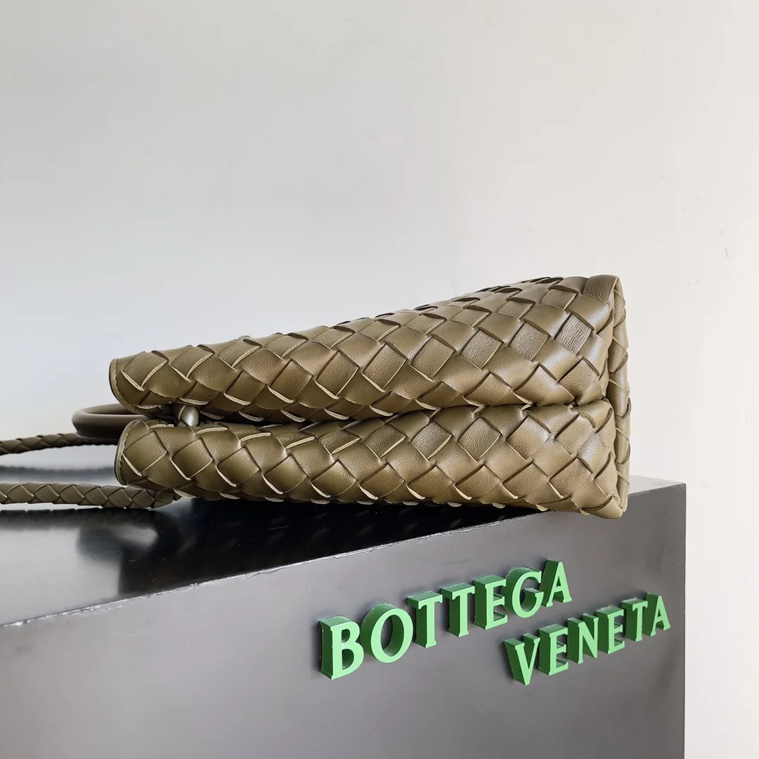 BOTTEGA VENETA Shoulder Bags Olive-Silver 32X24X12CM A13010065792 - Image 3