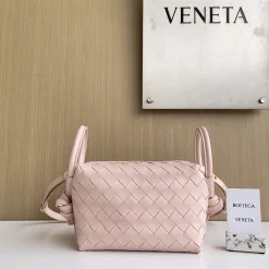 BOTTEGA VENETA Shoulder Bags Pink 19X12X9CM F8010065239