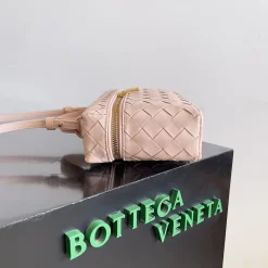 Alternative view of BOTTEGA VENETA Shoulder Bags Pink-Gold 22X12.5X5CM F8010064910