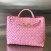 BOTTEGA VENETA Shoulder Bags Pink-Gold 32.5X24X12CM A13010065658