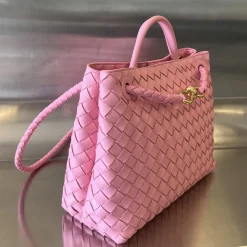 Alternative view of BOTTEGA VENETA Shoulder Bags Pink-Gold 32.5X24X12CM A13010065658