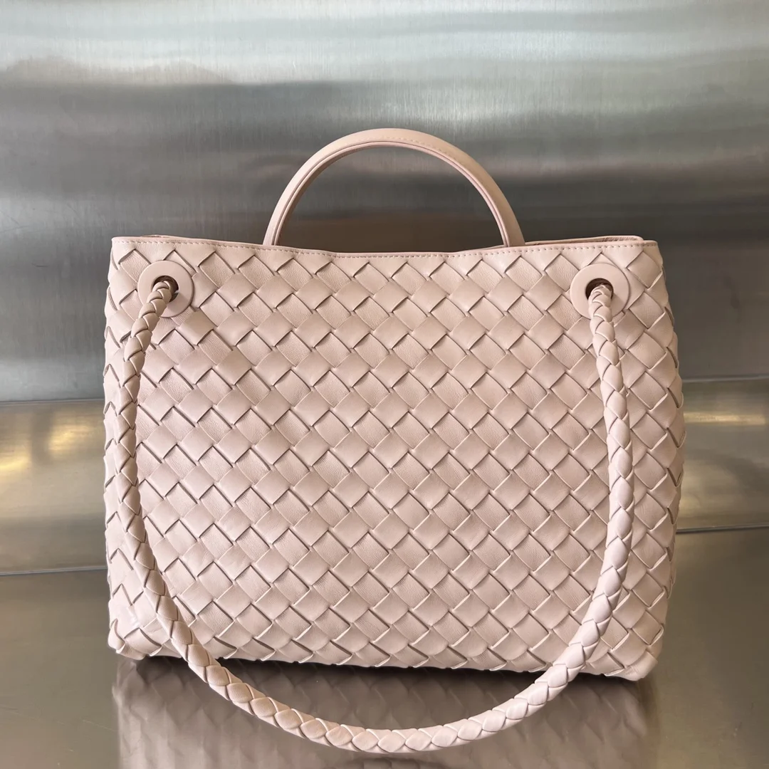 BOTTEGA VENETA Shoulder Bags Pink-Gold 32.5X24X12CM A13010065828 - Image 3