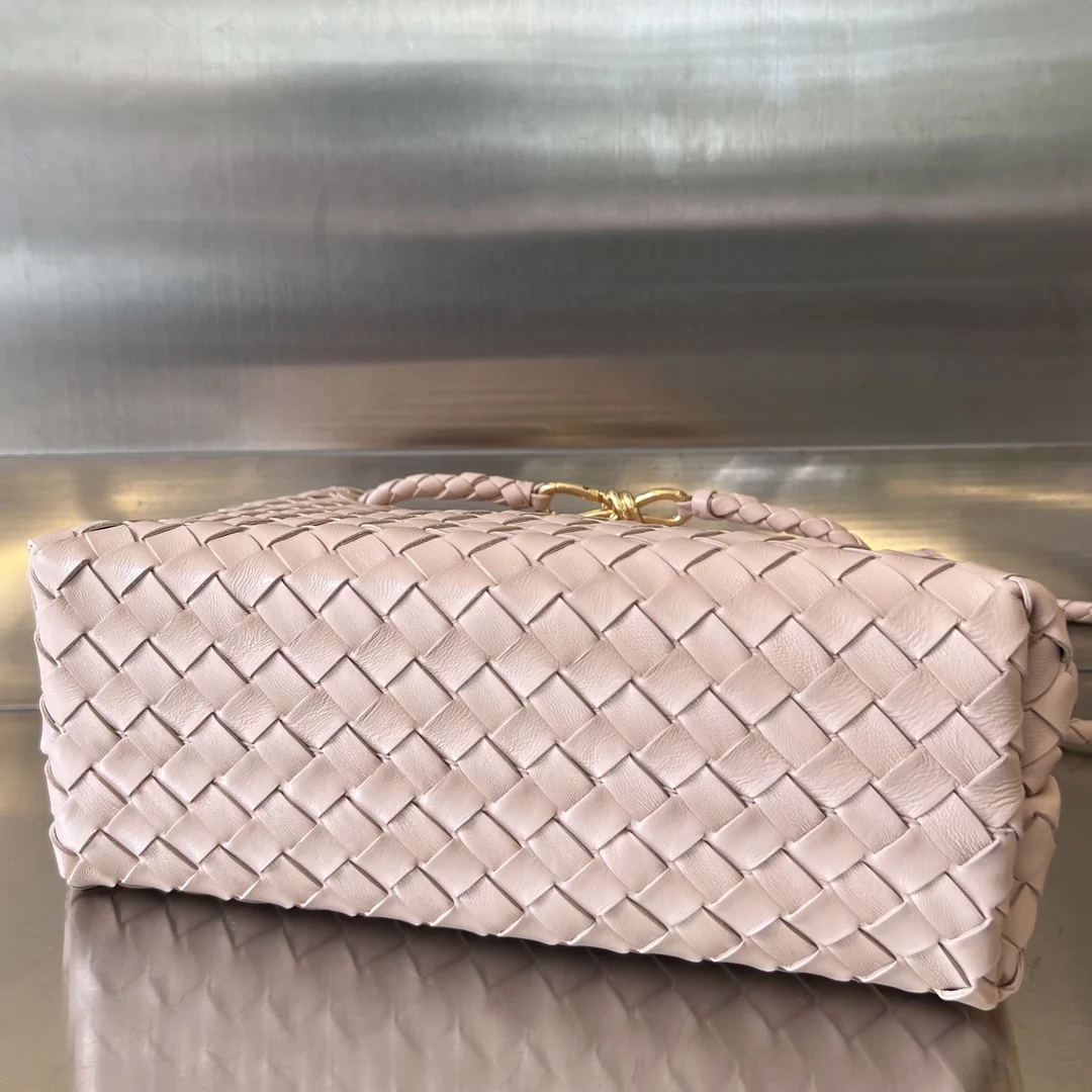 BOTTEGA VENETA Shoulder Bags Pink-Gold 32.5X24X12CM A13010065828 - Image 4