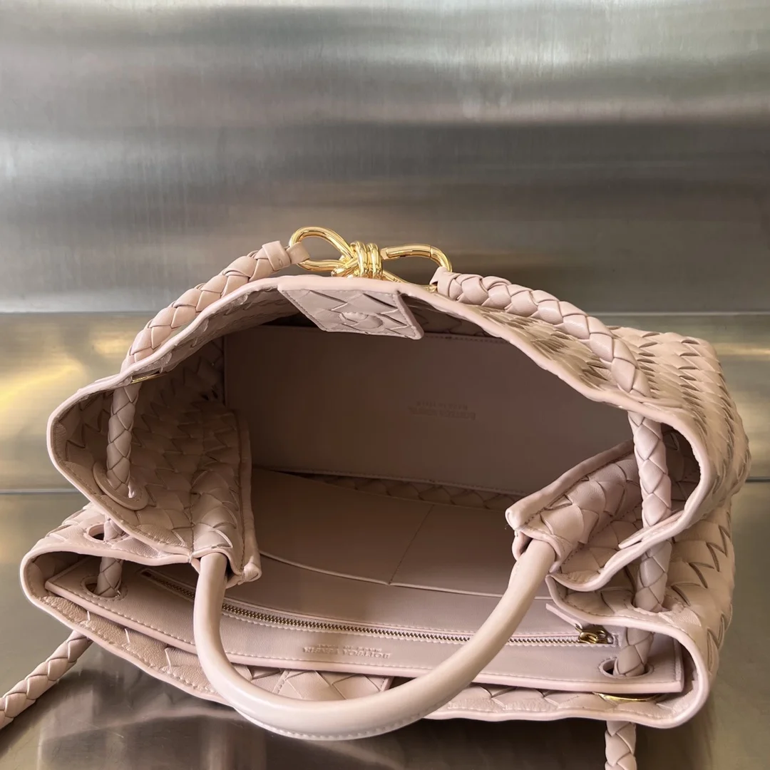 BOTTEGA VENETA Shoulder Bags Pink-Gold 32.5X24X12CM A13010065828 - Image 5