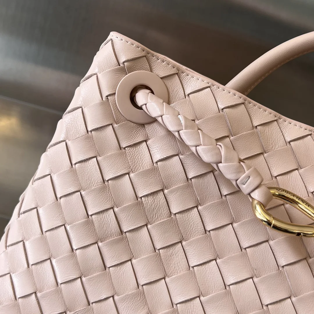 BOTTEGA VENETA Shoulder Bags Pink-Gold 32.5X24X12CM A13010065828 - Image 6