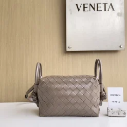 BOTTEGA VENETA Shoulder Bags Taupe 19X12X9CM F8010065241