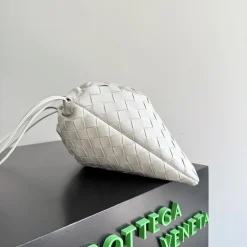 Alternative view of BOTTEGA VENETA Shoulder Bags Technical Nylon White 32X23X1CM G8010065343