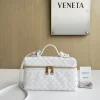 BOTTEGA VENETA Shoulder Bags White-Gold 22X12.5X5CM F8010064810