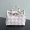 BOTTEGA VENETA Shoulder Bags White-Gold 32.5X24X12CM A13010065668