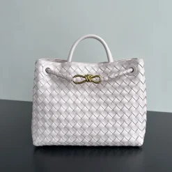 BOTTEGA VENETA Shoulder Bags White-Gold 32.5X24X12CM A13010065668