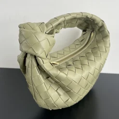 Alternative view of BOTTEGA VENETA Shoulder Bags Woven Lambskin Green-Gold 23X28X8CM E6010061990